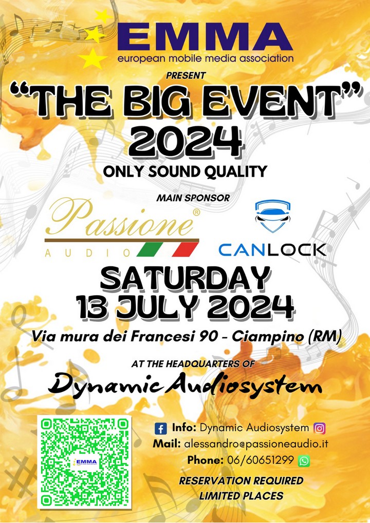 THE BIG EVENT 2024 - Ciampino (RM) 13/07/2024 @ Via Mura dei Francesi 90 | Ciampino | Lazio | Italy